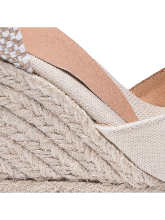 Castañer Castañer Espadryle Carina/8/001 020962-203 Beżowy