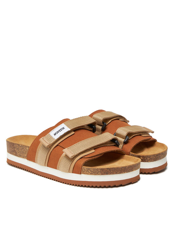 Novesta Novesta Šľapky Partisan N358001-308744MAR Hnedá