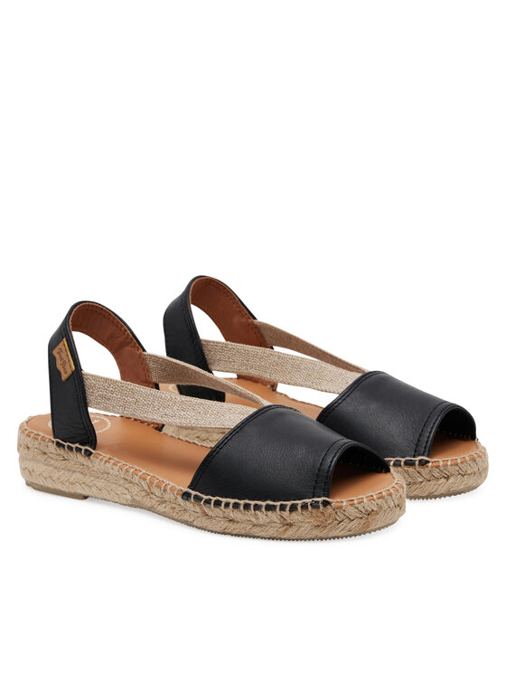 Toni Pons Toni Pons Espadrillid Etna Must
