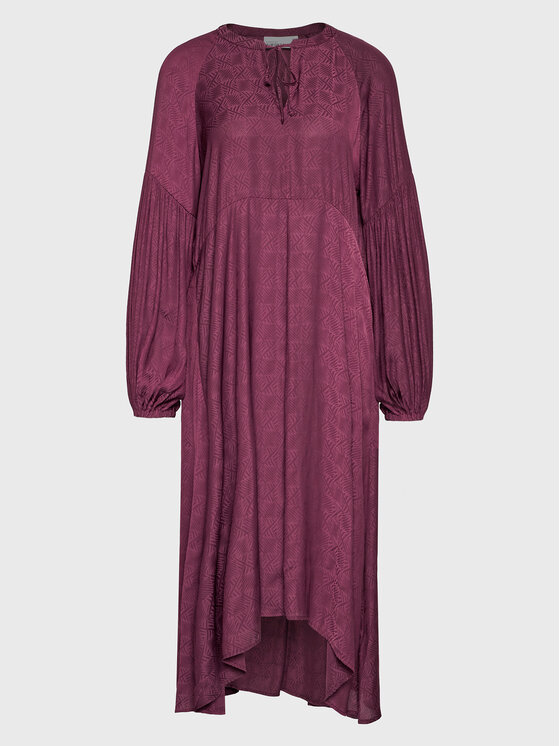 Karen by Simonsen Karen by Simonsen Sukienka codzienna Emey 10104014 Fioletowy Relaxed Fit