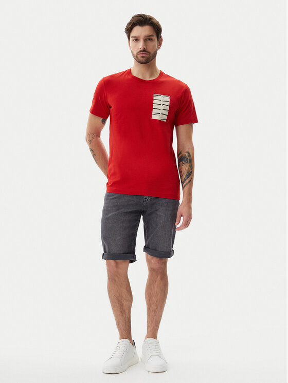 Calvin Klein Jeans Calvin Klein Jeans Farmer rövidnadrág J30J327515 Szürke Slim Fit