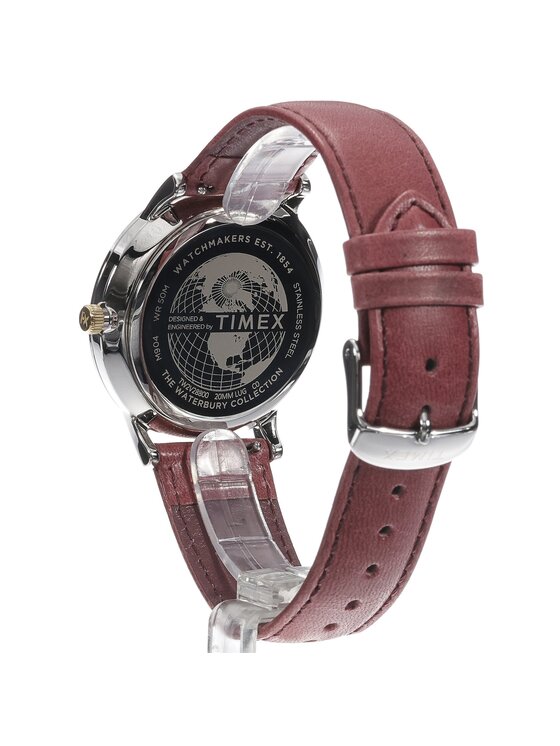 Timex Timex Zegarek TW2V28800 Fioletowy