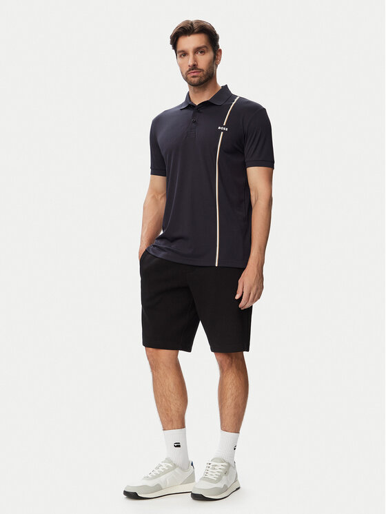 HUGO HUGO Tricou polo Game 3 50563363 Bleumarin Regular Fit