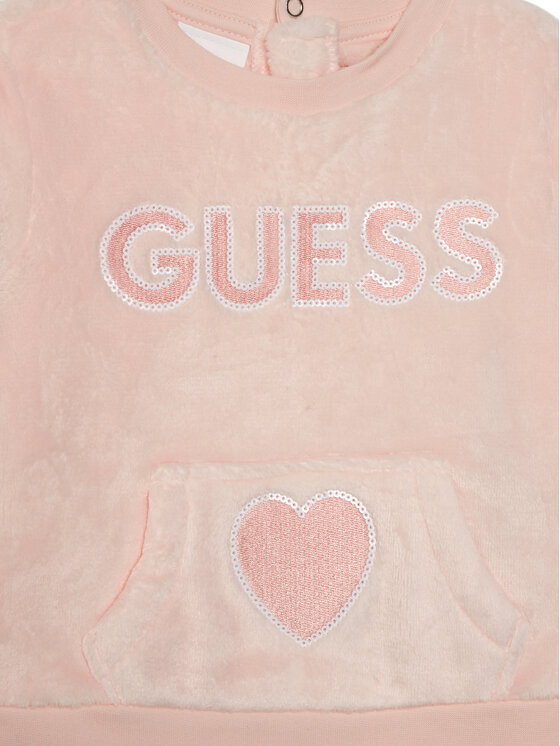Guess Guess Dres A6BG14 W4050 Różowy jasny Regular Fit
