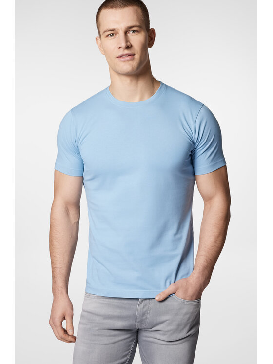 Próchnik Próchnik T-Shirt PM6 TS073124000032 Niebieski Regular Fit