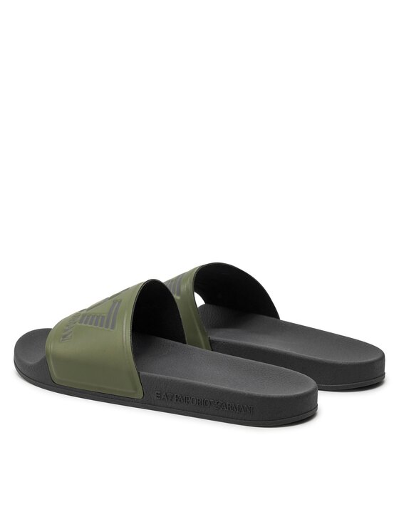 EA7 Emporio Armani EA7 Emporio Armani Šľapky XCP001 XCC22 T606 Sivá