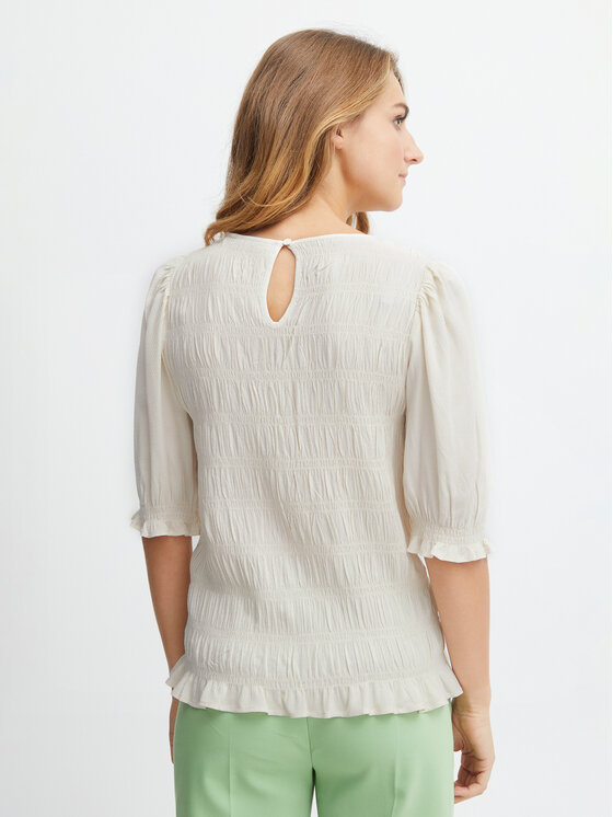 Blusa 20611903 Écru Regular Fit