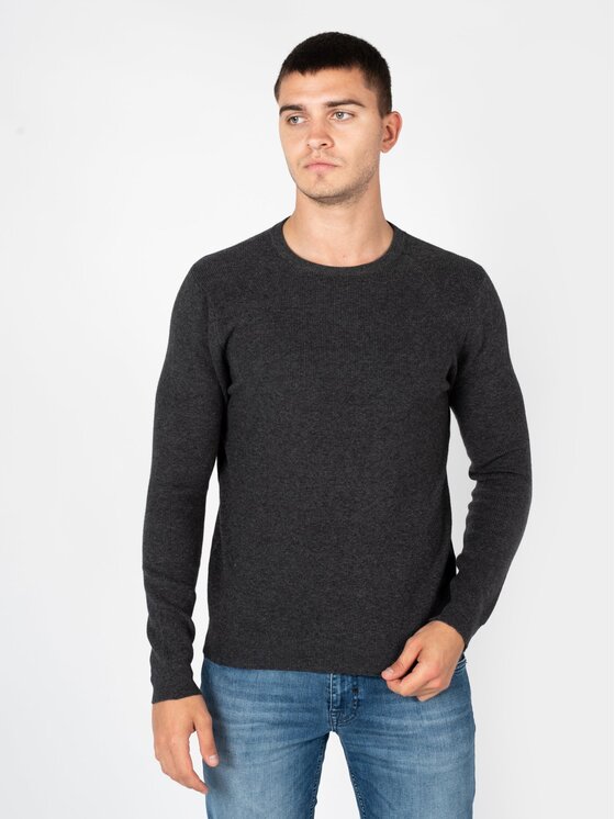 Antony Morato Antony Morato Πουλόβερ MMSW01302-YA200075 Γκρι Regular Fit