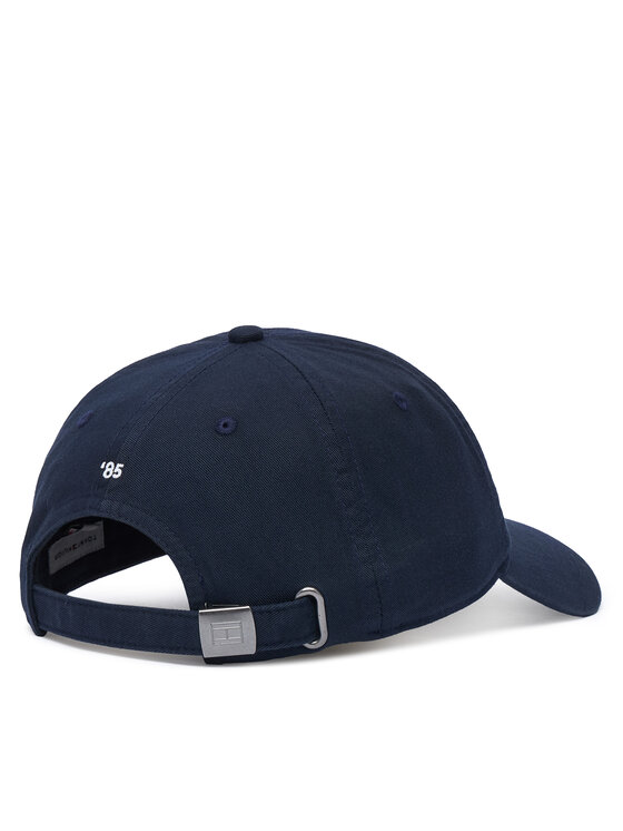 Tommy Hilfiger Tommy Hilfiger Cepure ar nagu Th Flag Soft 6 Panel Cap AM0AM14099 Tumši zils