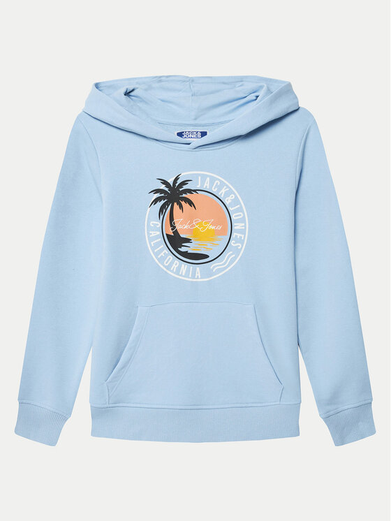 Chłopięca Bluza Jack&Jones Junior, Rozmiar 176, Błękitna, Palm 12269868