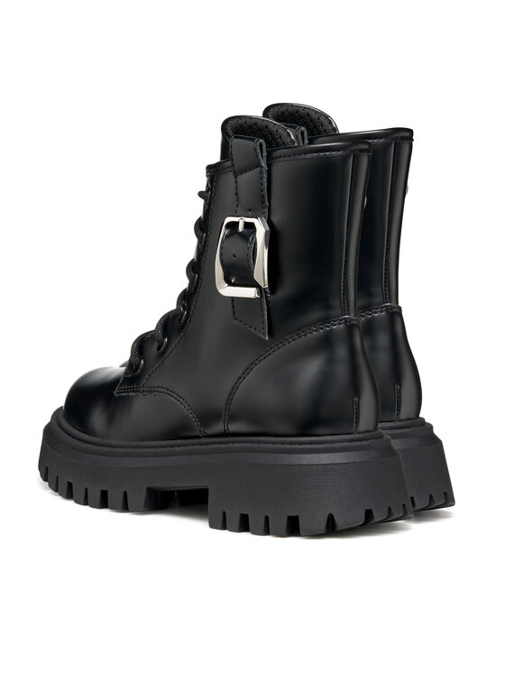 Geox Geox Škornji J Maquinnens J56M6C 000CN C9999 S Črna