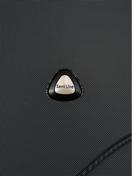 Semi Line Semi Line Μεσαία Βαλίτσα T5921-2 Μαύρο