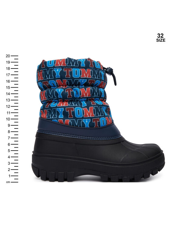 Tommy Hilfiger Tommy Hilfiger Śniegowce Seattle T1XD-35304-1970 S Granatowy