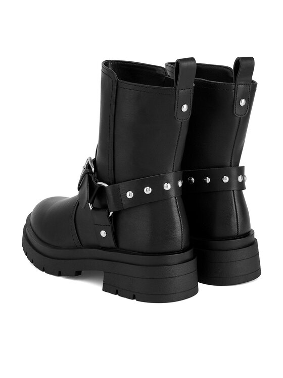 DeeZee DeeZee Polokozačky HY60188-2 Černá