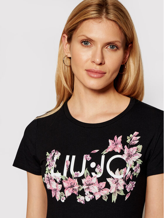 T-shirt WA1569 J0250 Nero Slim Fit