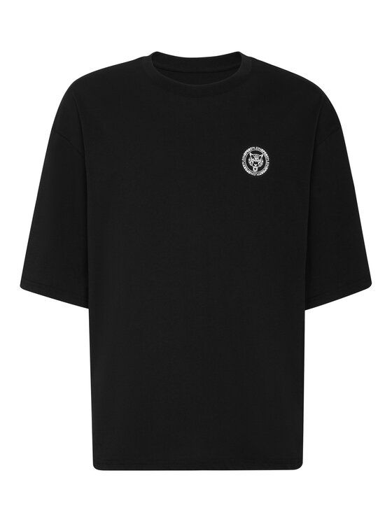 Plein Sport Plein Sport T-Shirt 23095 Czarny Regular Fit