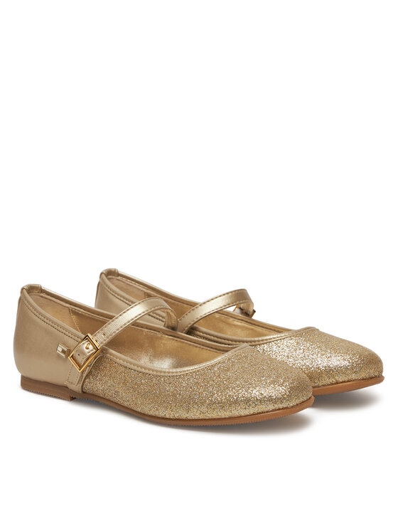 Tommy Hilfiger Tommy Hilfiger Balerinke Ballerina T4A3-33930-0572 S Zlatna