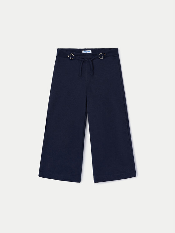 Mayoral Mayoral Spodnie materiałowe 4549 Granatowy Relaxed Fit