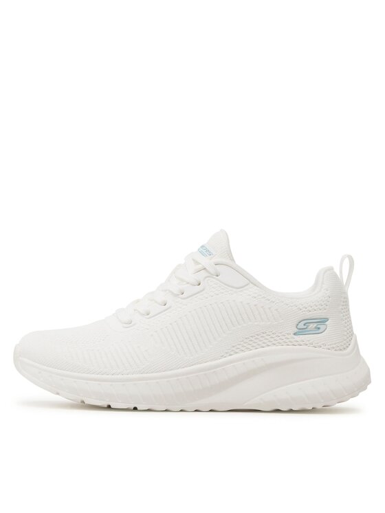 Skechers Skechers Sneakersy BOBS SPORT Face Off 117209/OFWT Biały