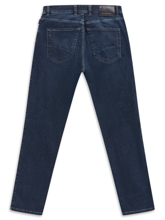 Bugatti Bugatti Džinsai 3278D 96635 Tamsiai mėlyna Slim Fit
