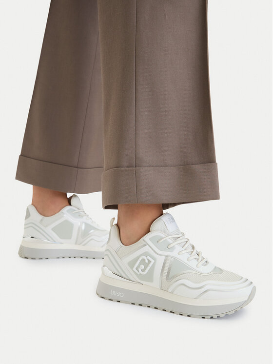 Liu Jo Sneakers Maxi Wonder Tech 01 BA6021 TX519 Alb