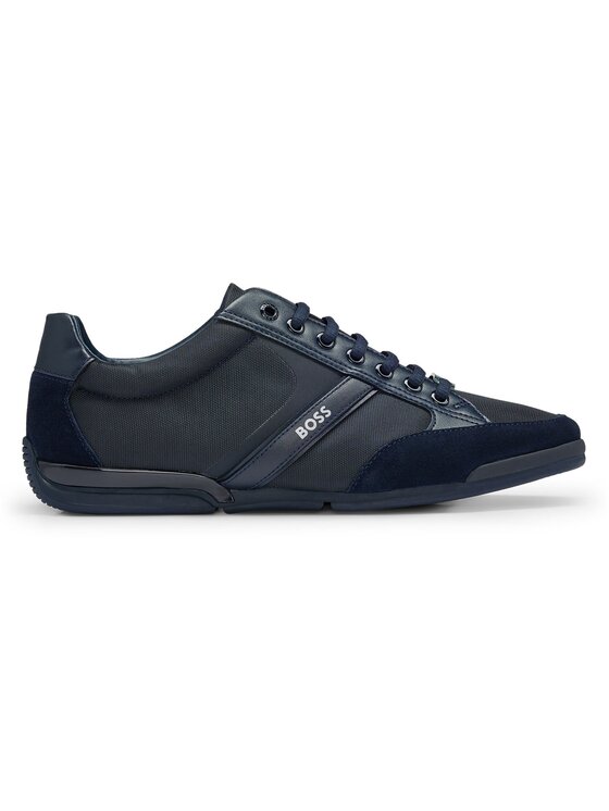 BOSS BOSS Sneakersy 24850 Granatowy