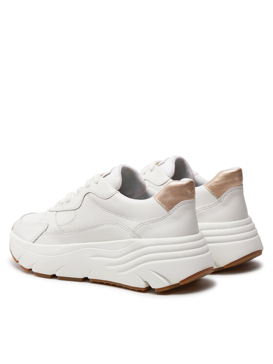 Geox Geox Sneakersy D Diamanta D45UFB 085NF C1327 Bílá