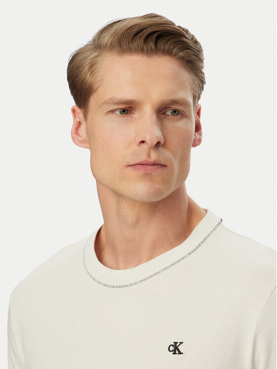 Calvin Klein Calvin Klein T-särk LV04LF223G Valge Regular Fit