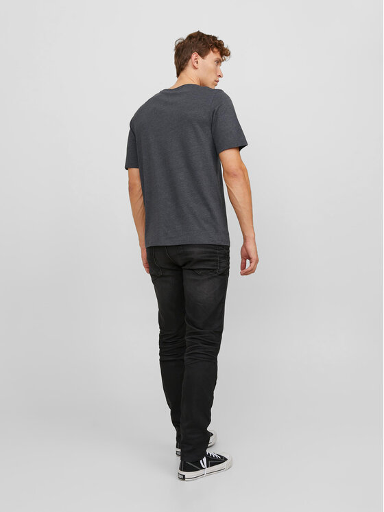 Jack & Jones Jack & Jones T-Shirt Paulos 12245087 Szary Standard Fit