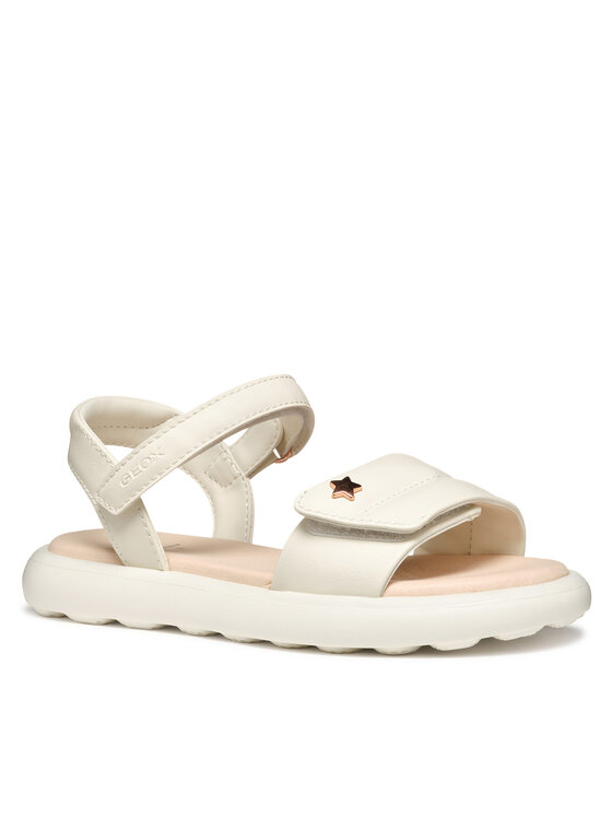 Geox Geox Sandále J Puffypop Gi J55MSD 000BC C1058 M Écru