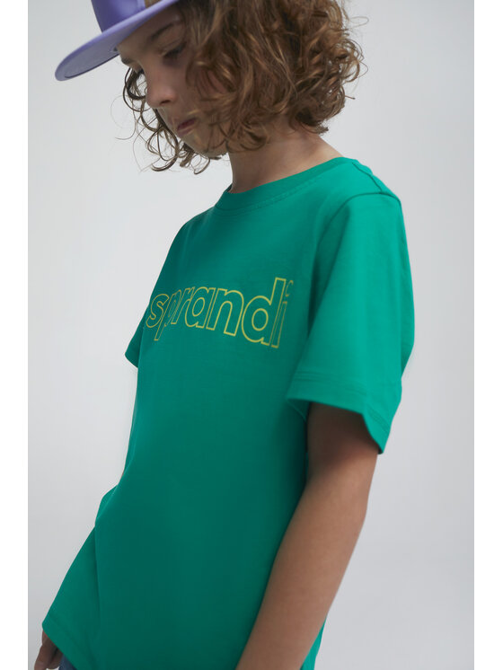 T-shirt SS21-TSB002 Verde Regular Fit