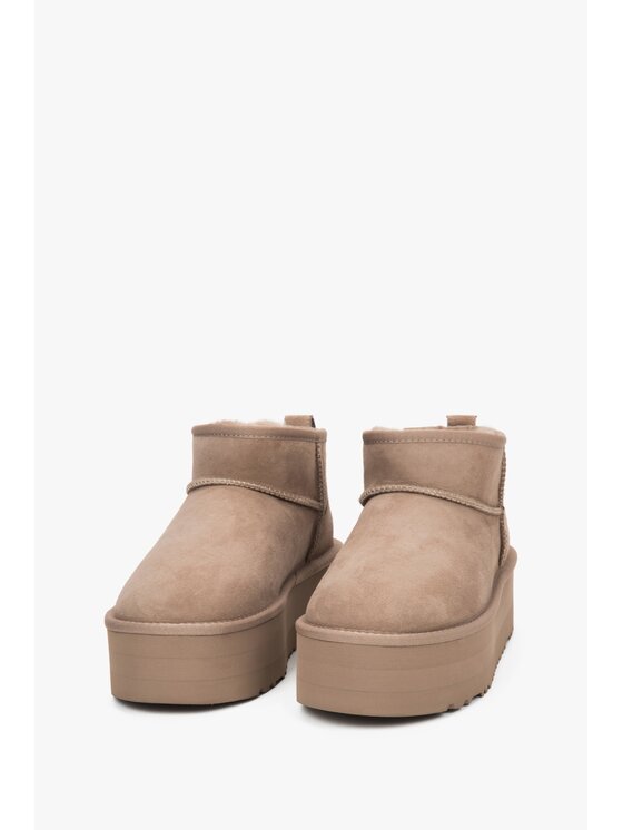 Estro Estro Μπότες Χιονιού ER00118702 Μπεζ