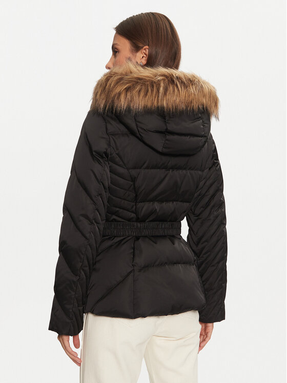 Guess Guess Пуховик New Olga W4BL53 WEX52 Чорний Regular Fit