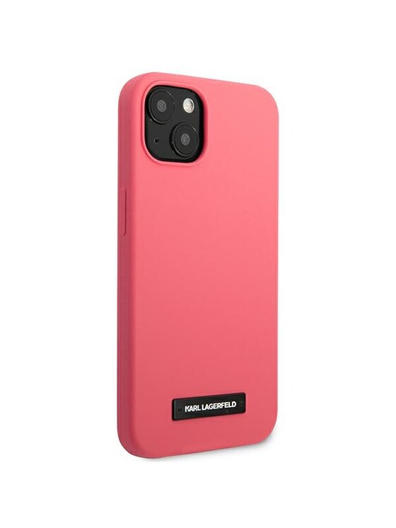 KARL LAGERFELD KARL LAGERFELD Etui na telefon Silicone Plaque Fioletowy