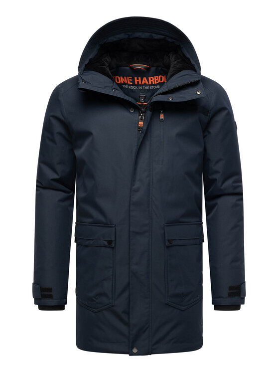 Stone Harbour Stone Harbour Kurtka zimowa Netaan Niebieski Regular Fit