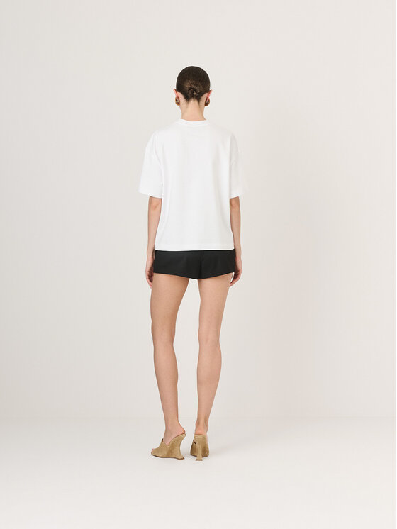 La Mania La Mania T-shirt CARENA Bianco Classic Fit