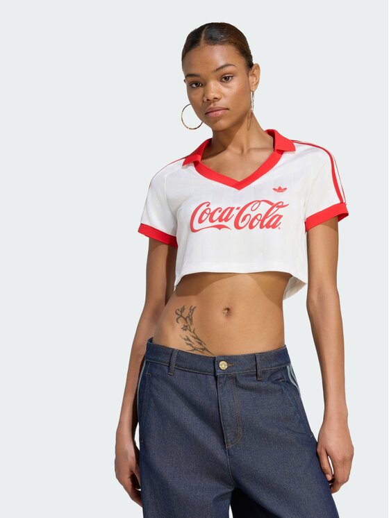 adidas adidas T-Shirt 167747 Biały Loose Fit