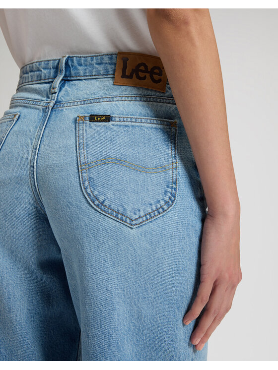 Lee Lee Jeansy HOPE Niebieski Loose Fit