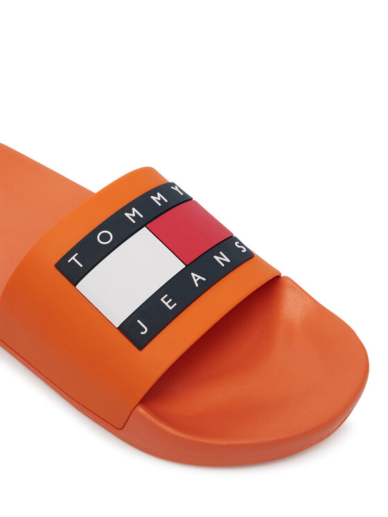 Tommy Jeans Tommy Jeans Iešļūcenes Tommy Jeans Pool Slide Ess EM0EM01191 Oranžs