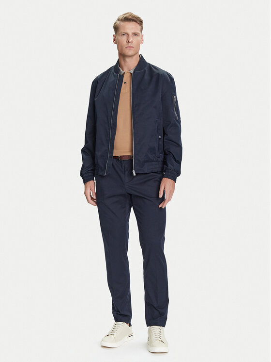 BOSS BOSS Kurtka bomber H-Comber-253 50544097 Granatowy Regular Fit
