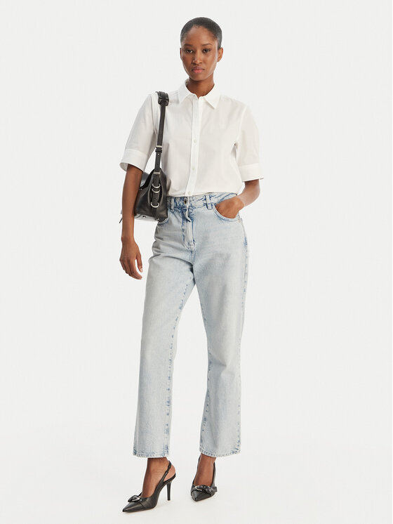 HUGO HUGO Krekls 50540156 Balts Regular Fit