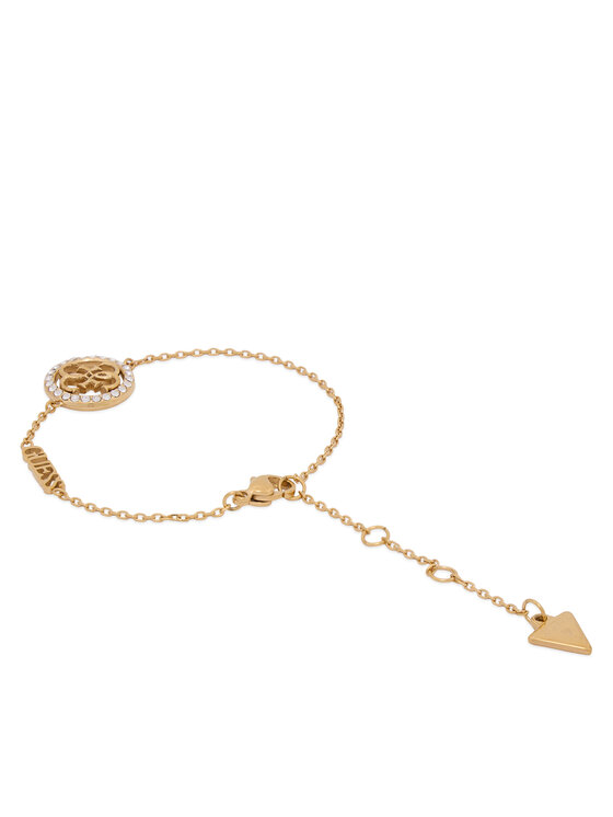 Guess Guess Náramek JUBB02137JW-YG-S Zlatá