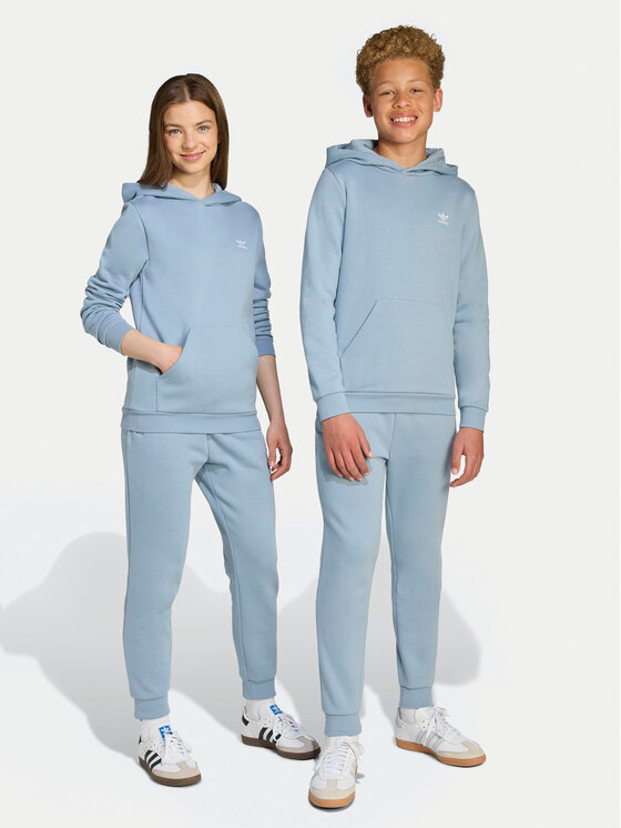 adidas adidas Pantaloni trening JX2743 Albastru celest Regular Fit