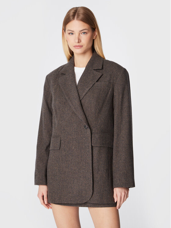 Birgitte Herskind Suknjič Verner 4603911 Rjava Oversize