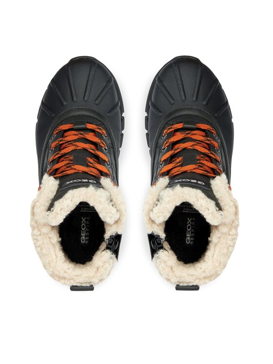 Geox Geox Kozačky J Flexyper Boy B Abx J269XE 0ME50 C0038 M Černá