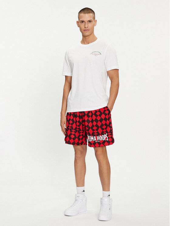 Puma Puma Szorty sportowe Big Joker 624752 Czerwony Regular Fit