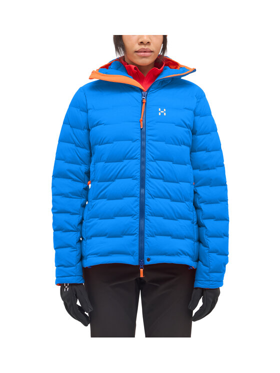 Haglöfs Haglöfs Kurtka puchowa Spitz Down Hood Women Błękitny Active Fit
