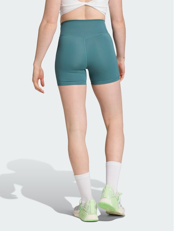 adidas adidas Szorty sportowe 143807 Zielony Fitted Fit