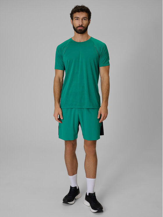 4F 4F Szorty sportowe RUNNING Zielony Regular Fit