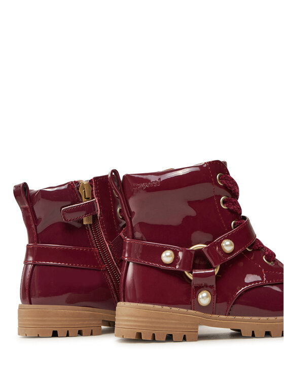 Mayoral Mayoral Schnürstiefeletten 44479 Dunkelrot